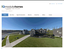 Tablet Screenshot of iqmodular.com